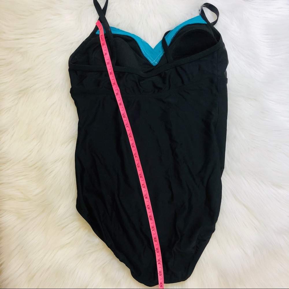 Merona black one piece swim suit - Picture 8 of 8